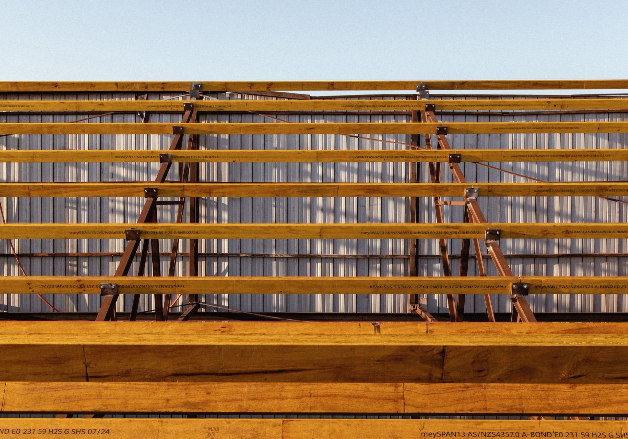 Roof framing wide