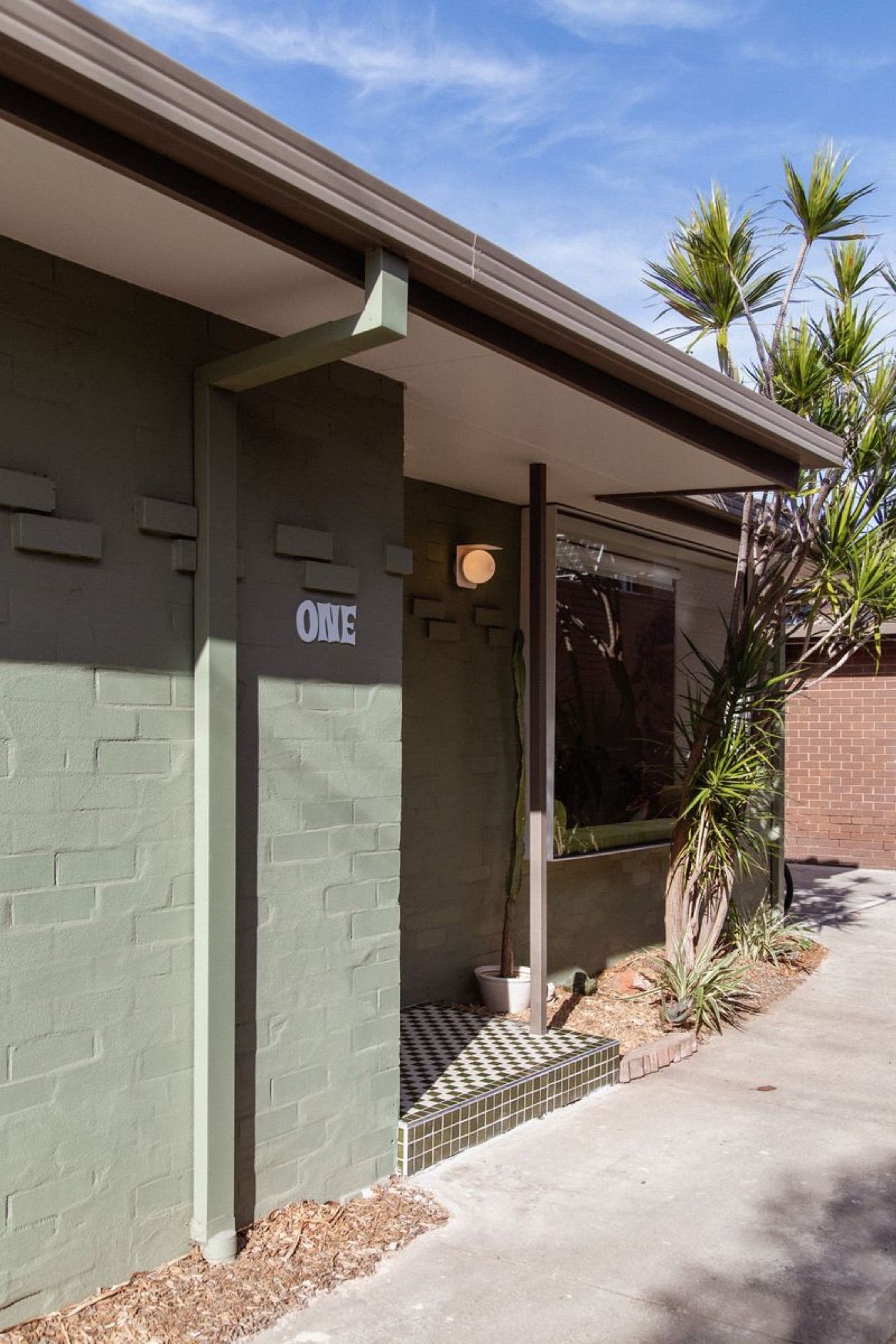 Exterior entry